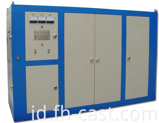 150kg medium frequency induction melting furnace